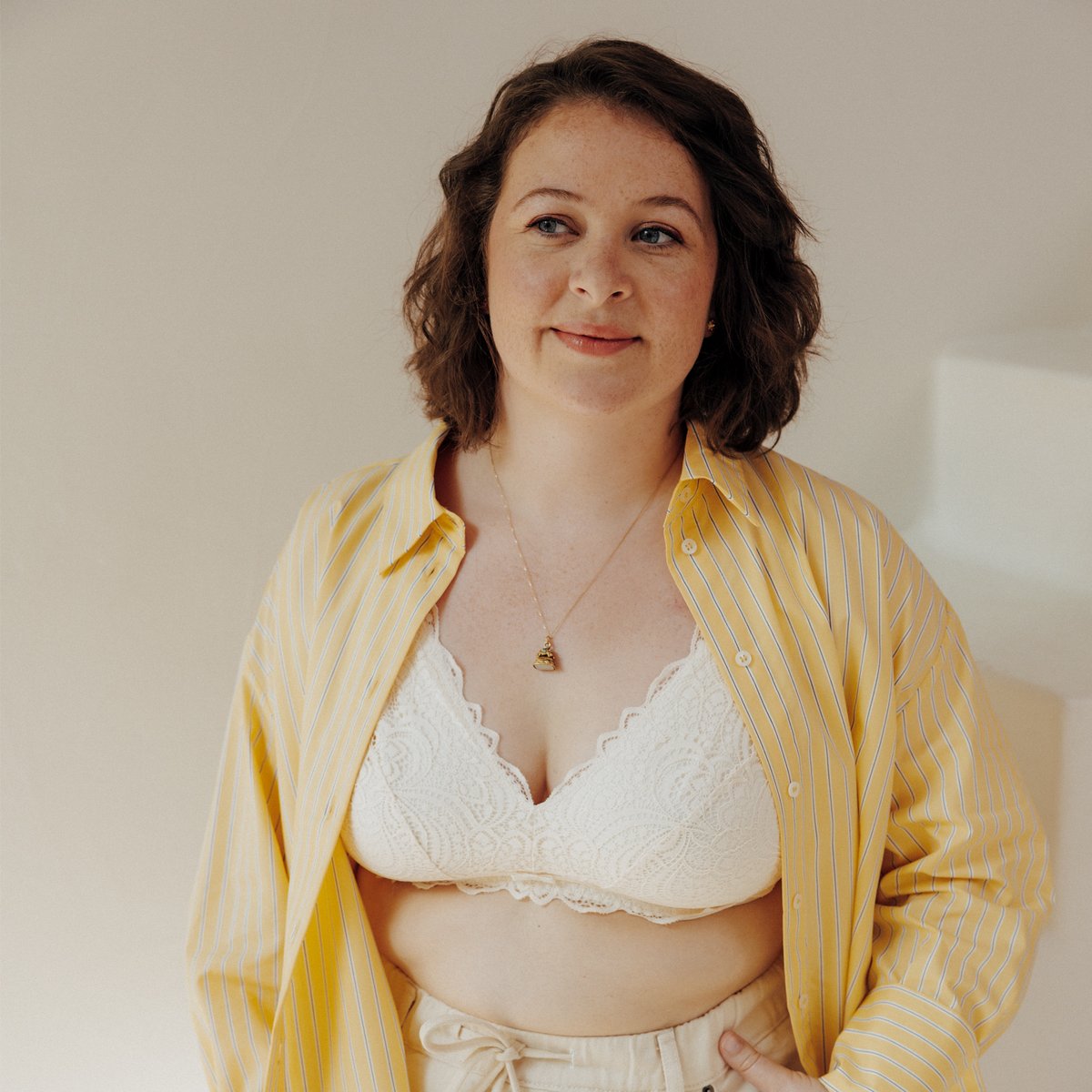 Soutien-gorge Post opératoire Triangle ecru, ROUGEGORGE LINGERIE