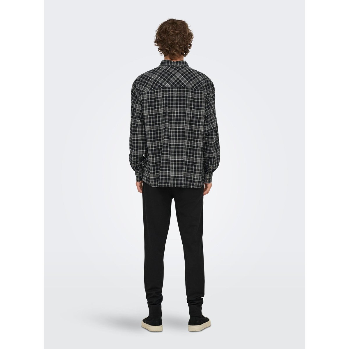 Chemise En Flanelle noire - black, ONLY & SONS