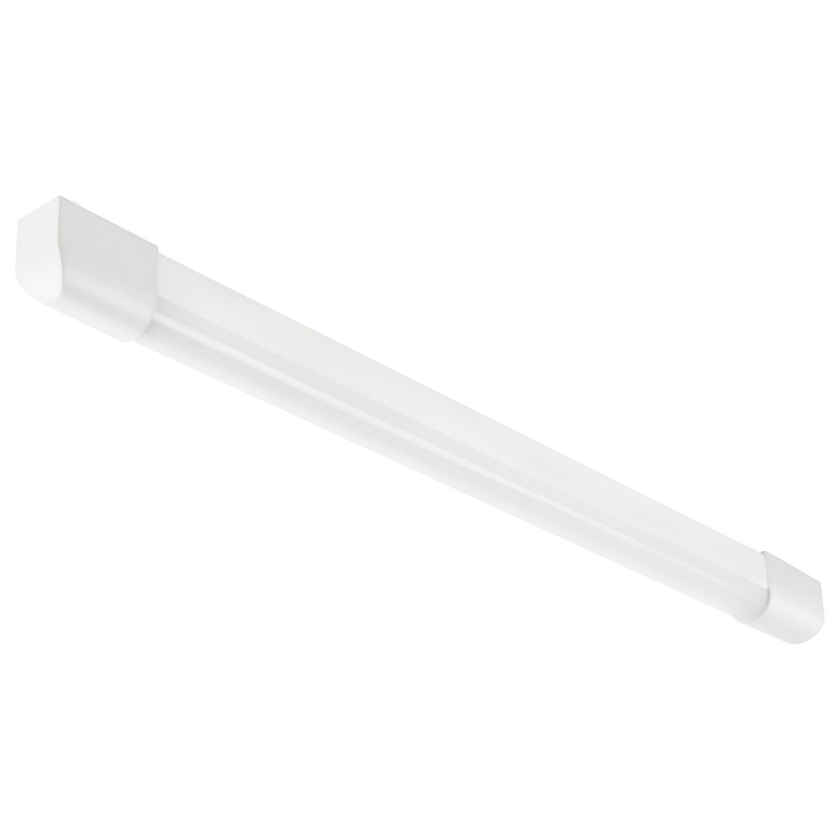 Réglette LED Rectangle et Epuré pour cuisine/garage en plastique, ARLINGTON blanc, NORDLUX