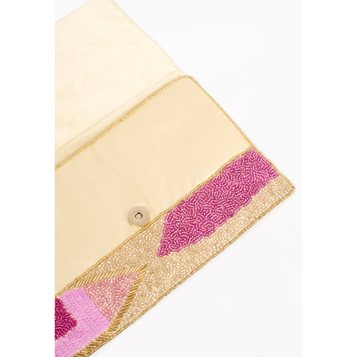 Sac avec détail chaîne couleur unique, YOEK