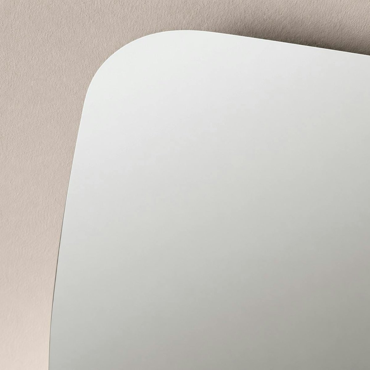 Miroir mural ovale vertical 180 cm MILANO argenté, PIER IMPORT
