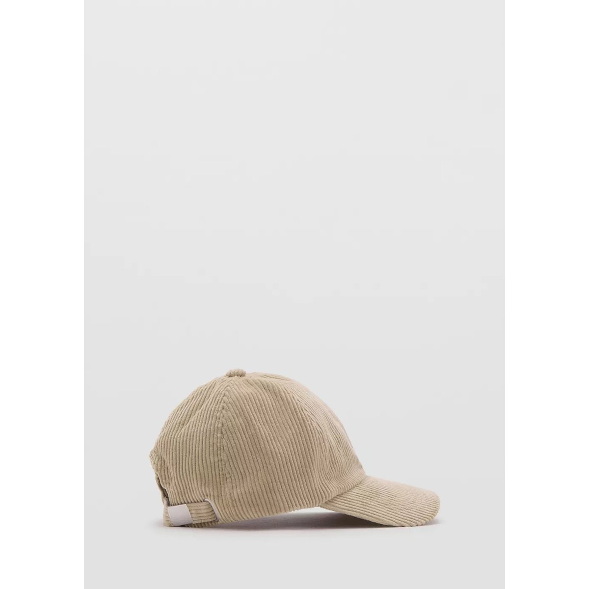 Casquette velours côtelé beige, MANGO MAN