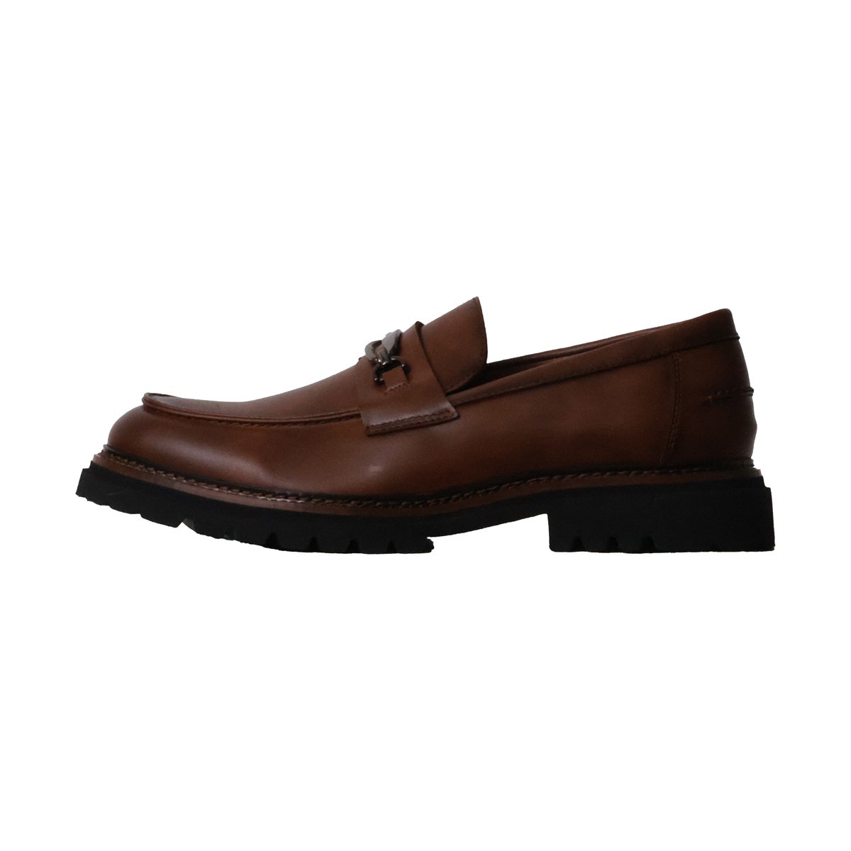 Mocassin à Enfiler camel, ENZO MARCONI