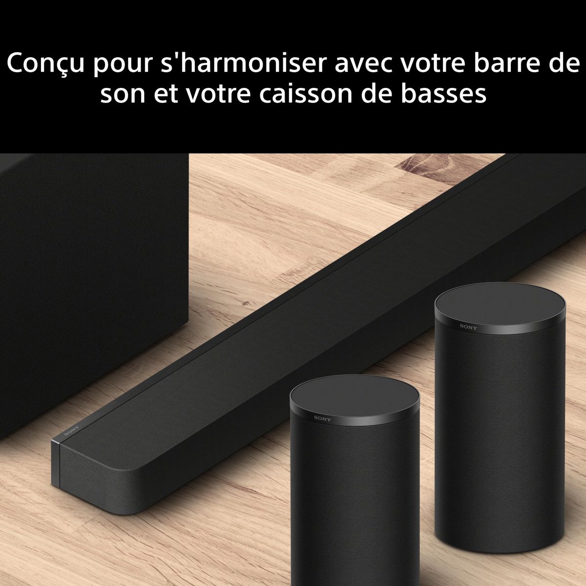 Kit enceinte surround Bravia Theatre SARS9 couleur unique, SONY