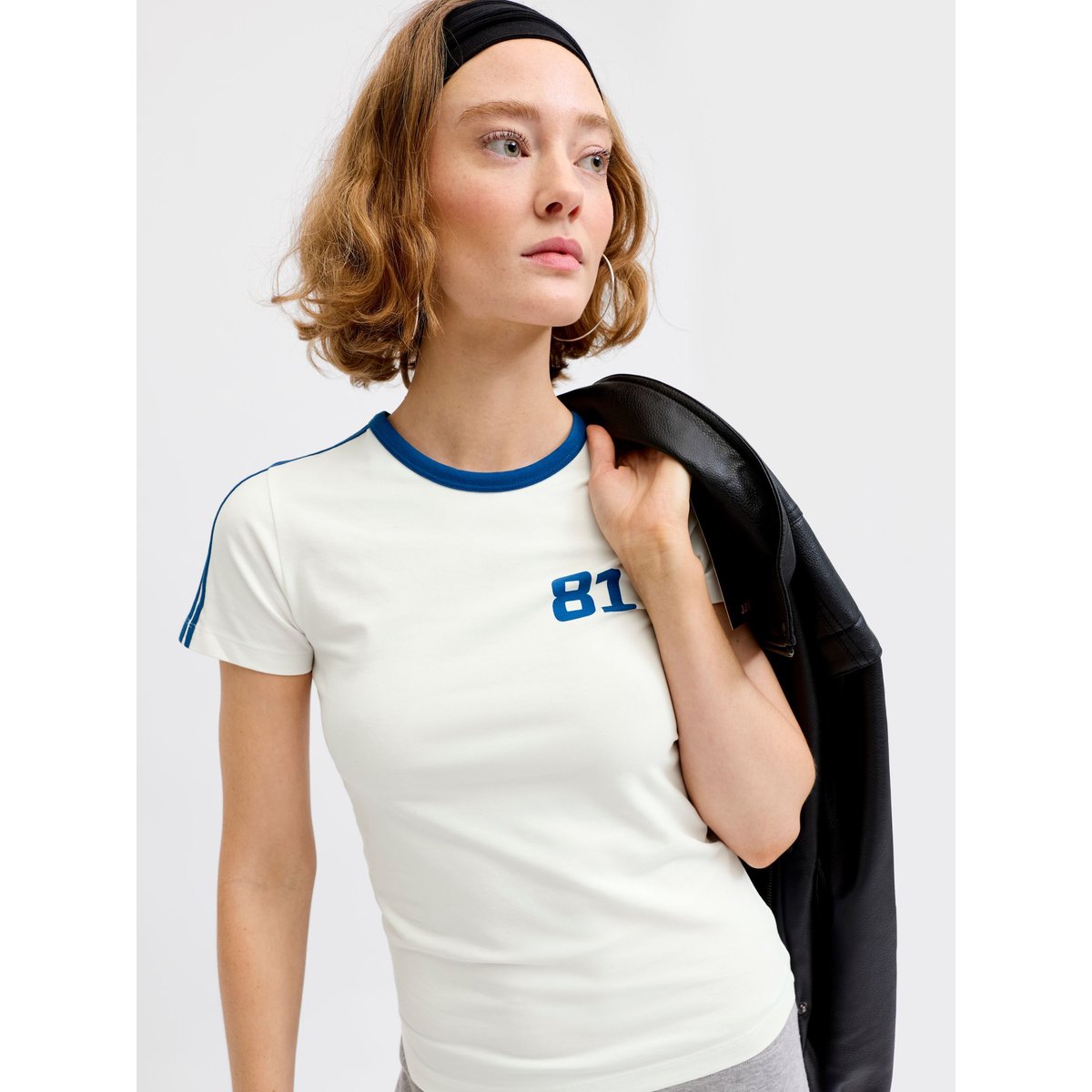 T-Shirt cloud dancer, JJXX