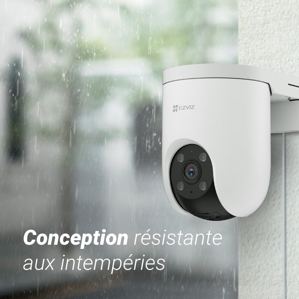 Caméra de surveillance H8c Pro 4K couleur unique, EZVIZ