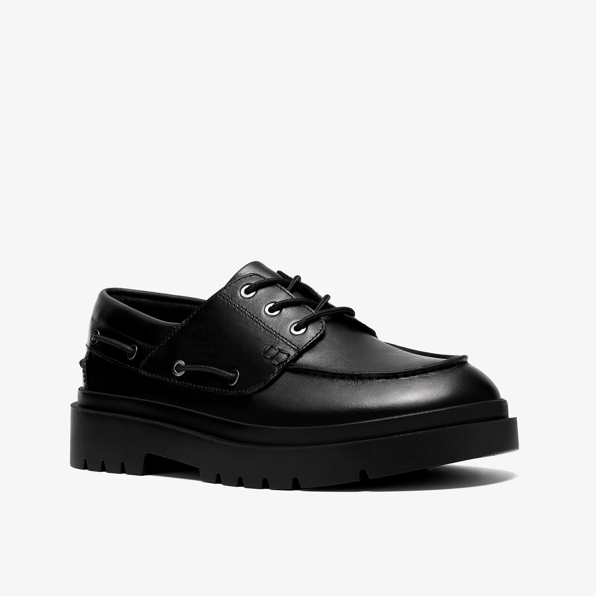Derbies Cuir DERRY BOAT Y noir, CLARKS
