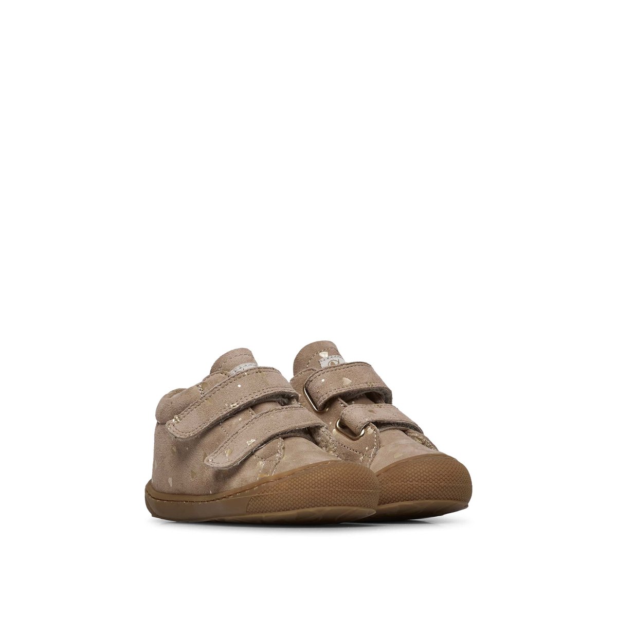 Chaussures premiers pas en suède COCOON VL gris tourterelle, NATURINO