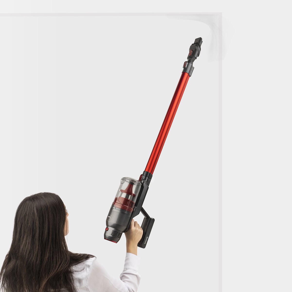 aspirateur 2 en 1 sans fil fullpower - upx18 rouge, H.KOENIG