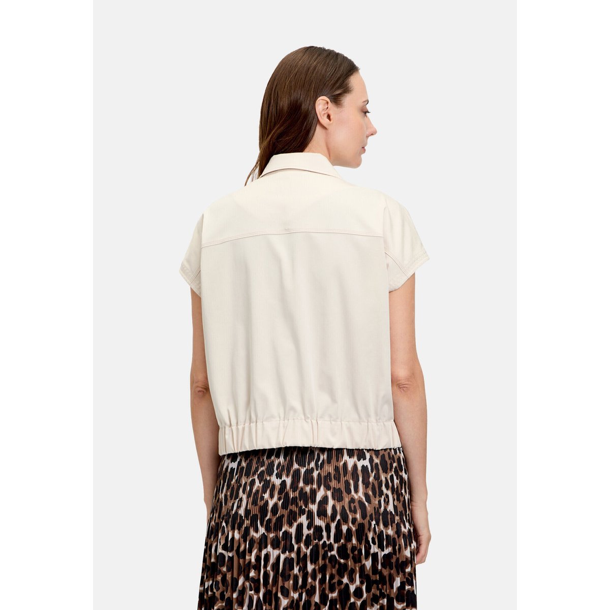 Veste sans manches d'été à col gris, BETTY & CO