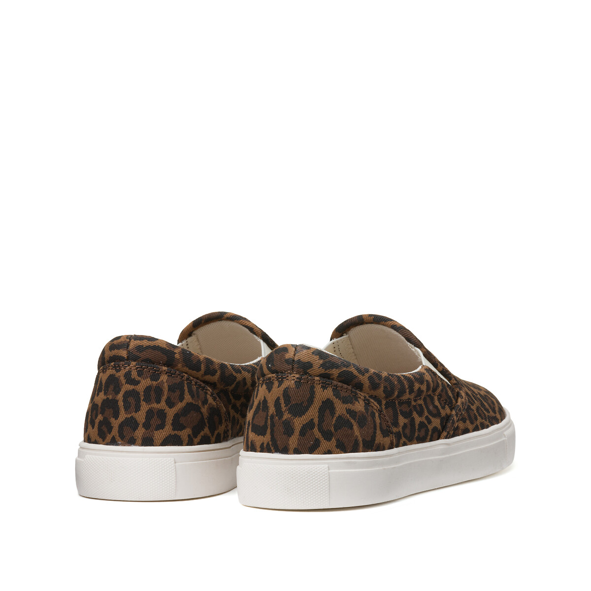 Baskets slip-on imprimées léopard imprimé animalier, LA REDOUTE COLLECTIONS