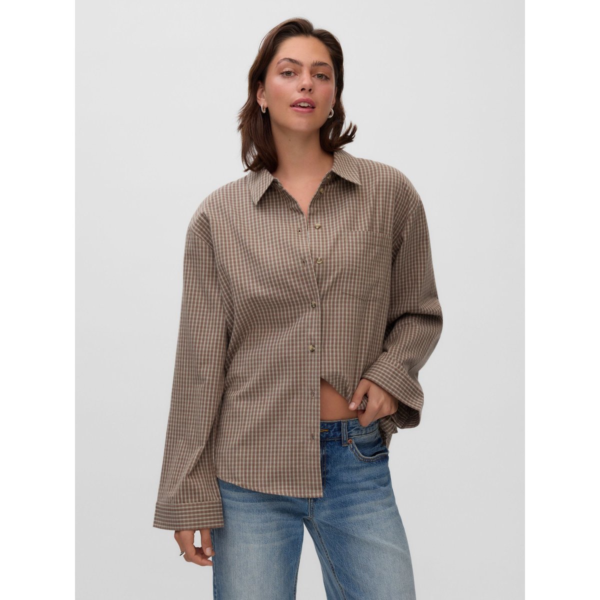 Chemise toffee, VERO MODA