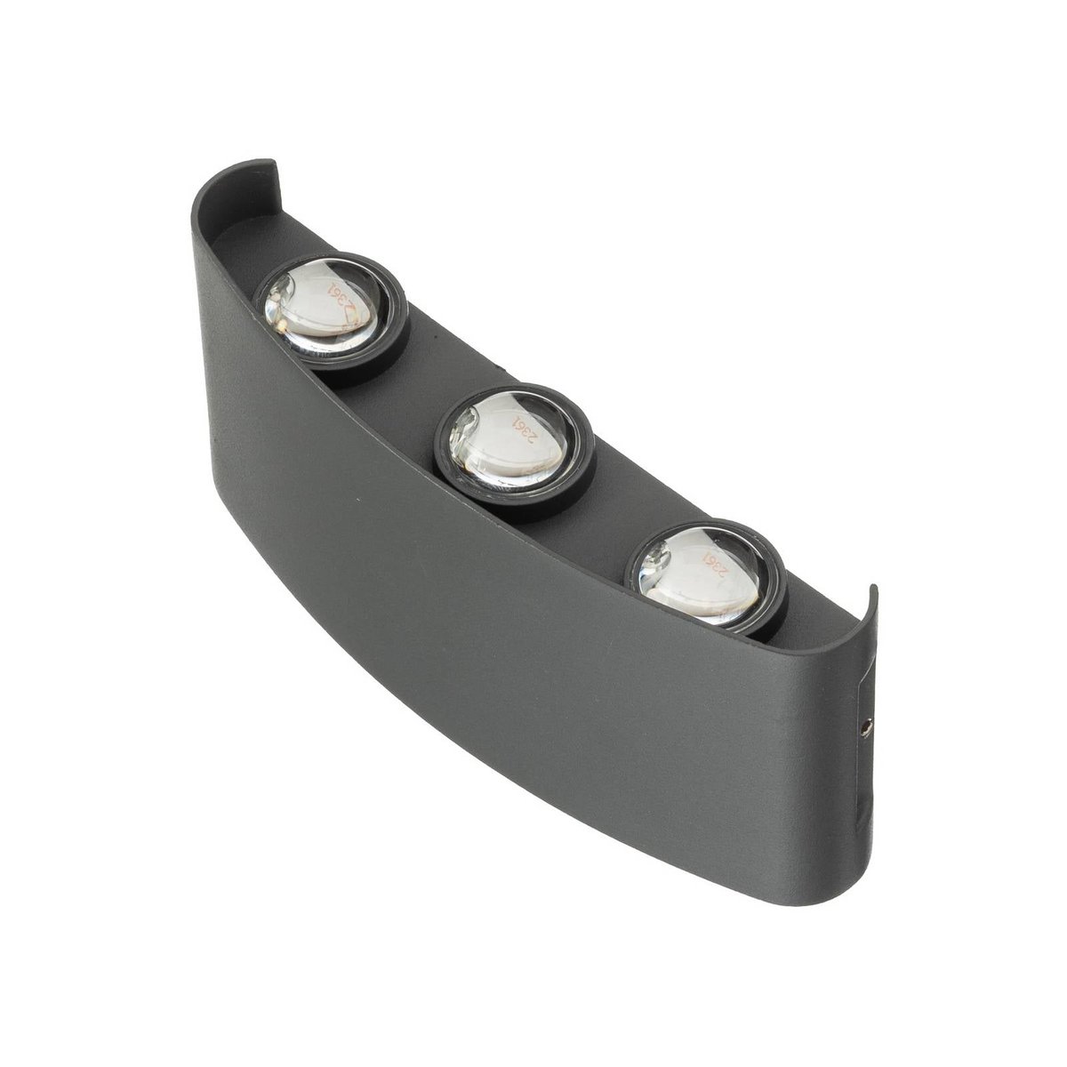 Applique extérieure en aluminium moderneLED anthracite, LINDBY