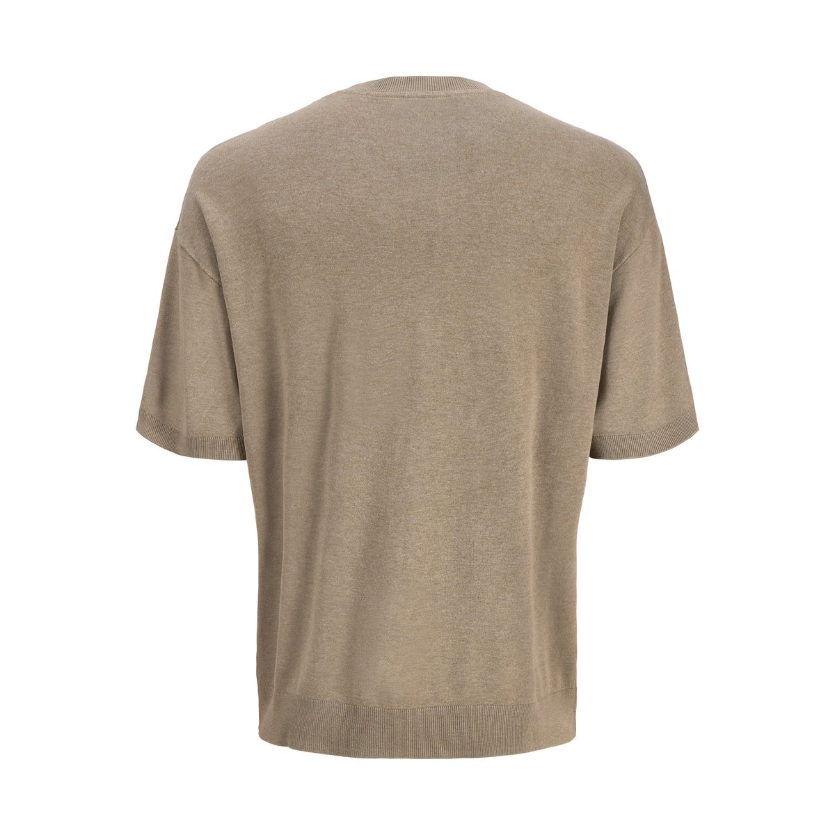T-Shirt En Maille beige, JACK AND JONES PREMIUM