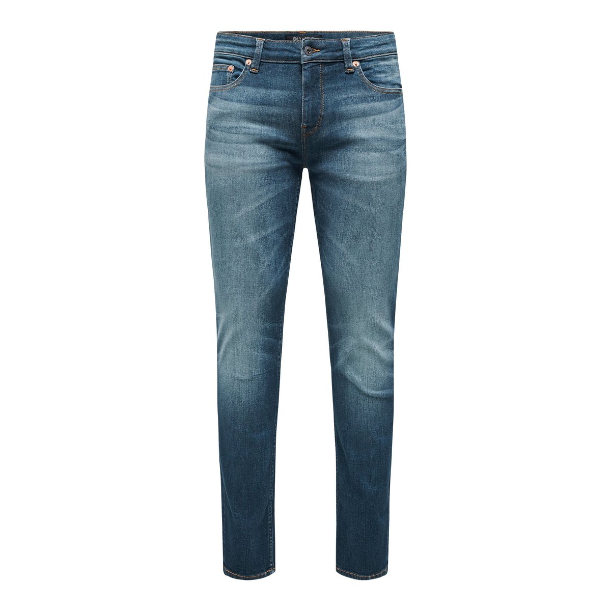 Jean Slim dark medium blue denim, ONLY & SONS