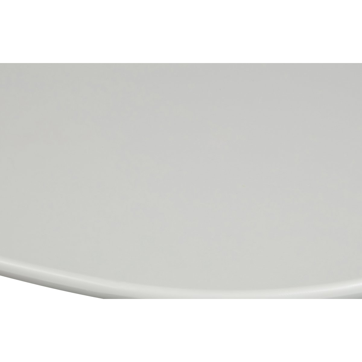 Table à manger de forme organique en bois 130x130cm blanc - TABLO blanc, WOOOD
