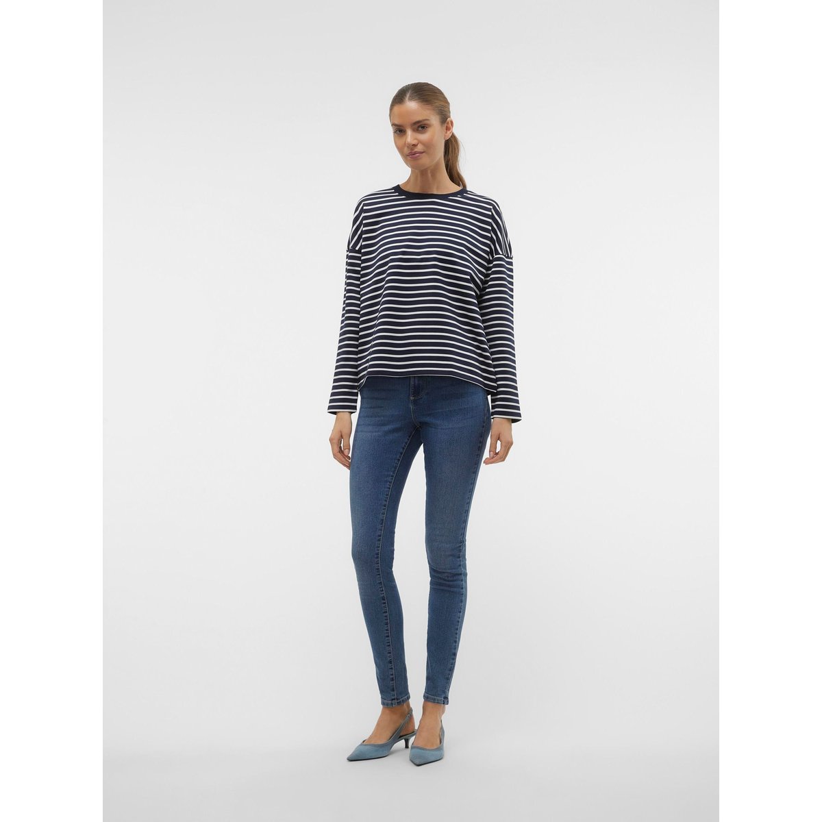 Blouse navy blazer, VERO MODA