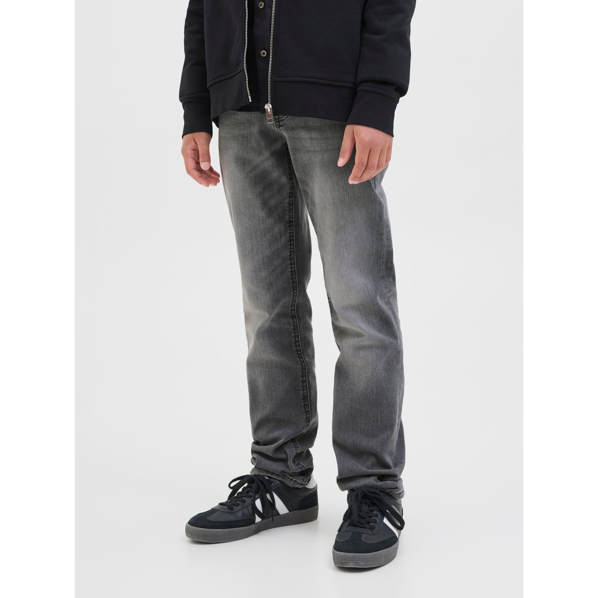Jean Slim black denim, JACK & JONES JUNIOR