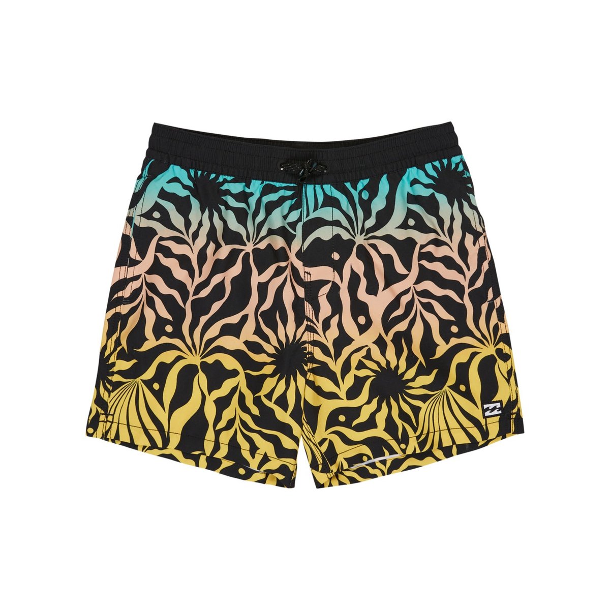 Short de bain RADIANT LAYBACK bleu black print, BILLABONG