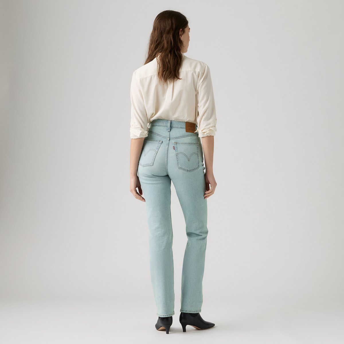 Jean Ribcage Slim bleu - belindas light, LEVI'S