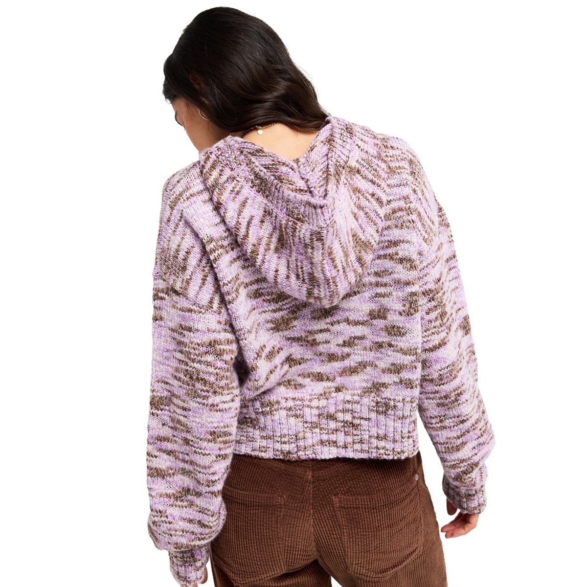 Pull à capuche CATCHING AIR. rose pink lavender, ROXY