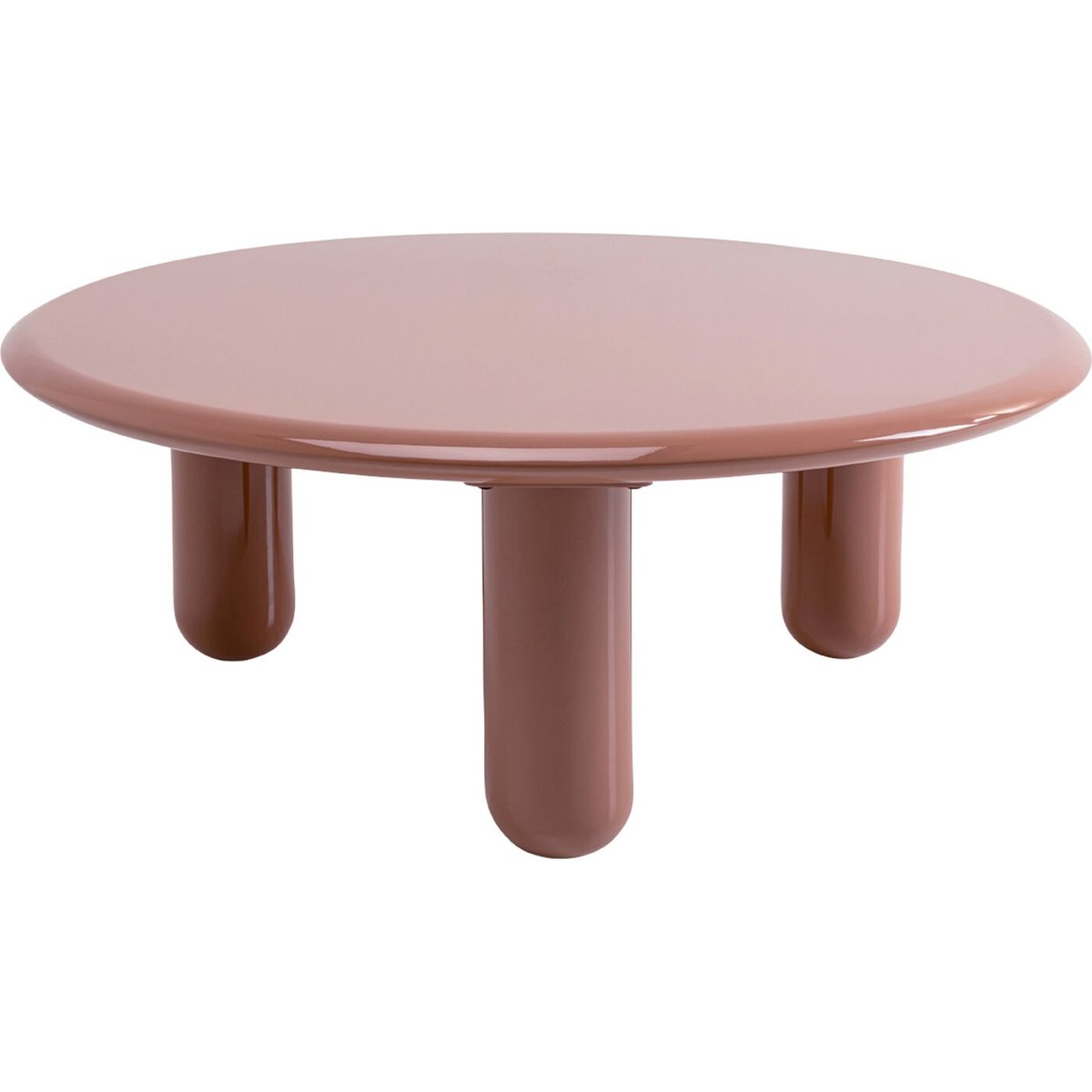 Table basse ronde, ELIANO marron, KARE DESIGN