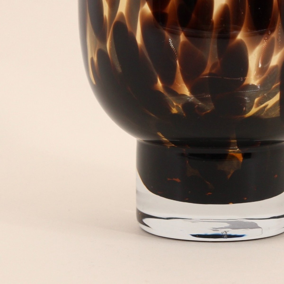 Vase, H28cm noir, ORNAMI