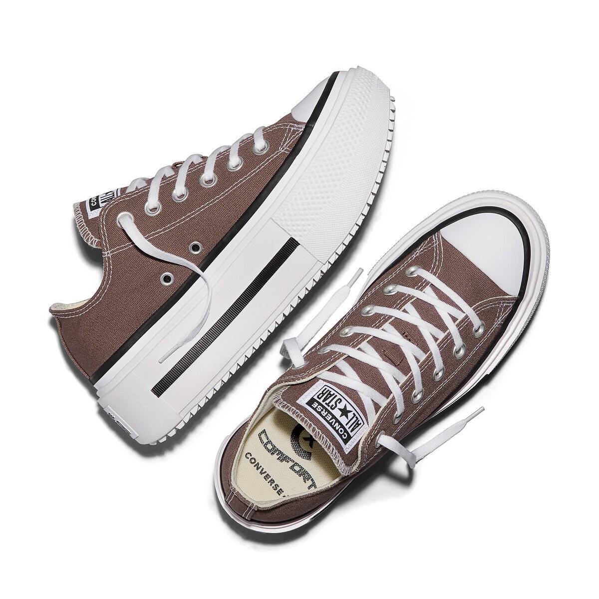 Scarpe da ginnastica CTAS LIFT DOUBLE STACK OX palissandro, CONVERSE
