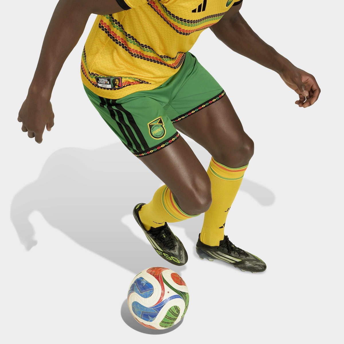 Short Domicile Jamaïque 26 X Bob Marley Short Domicile Jamaïque 26 X Bob Marley vivid green, adidas Performance