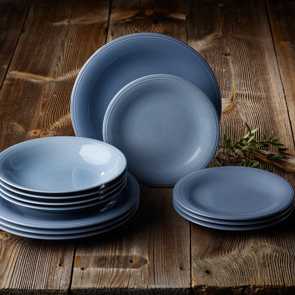 Assiette Creuse COLOR LOOP bleu, LIKE. BY VILLEROY & BOCH