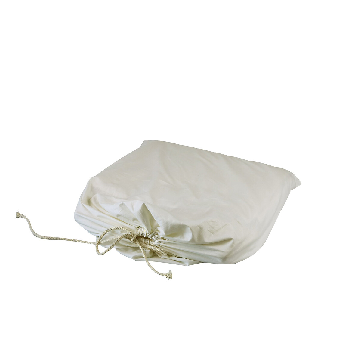Mollettone di cotone biologico beige, EUROPE & NATURE 
