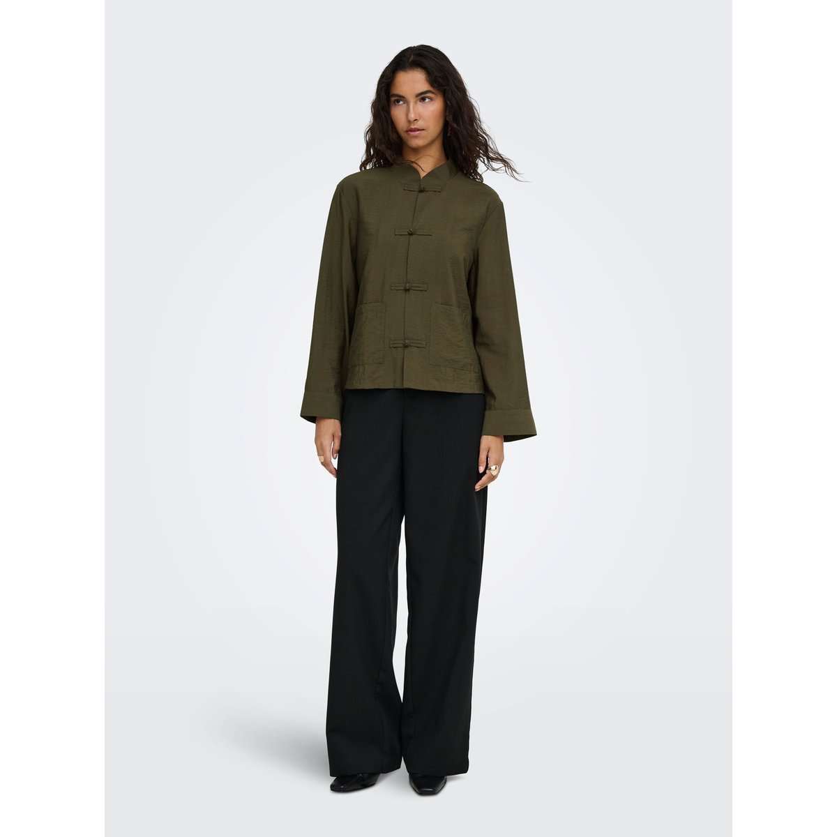 Chemise marron - slate black, JDY