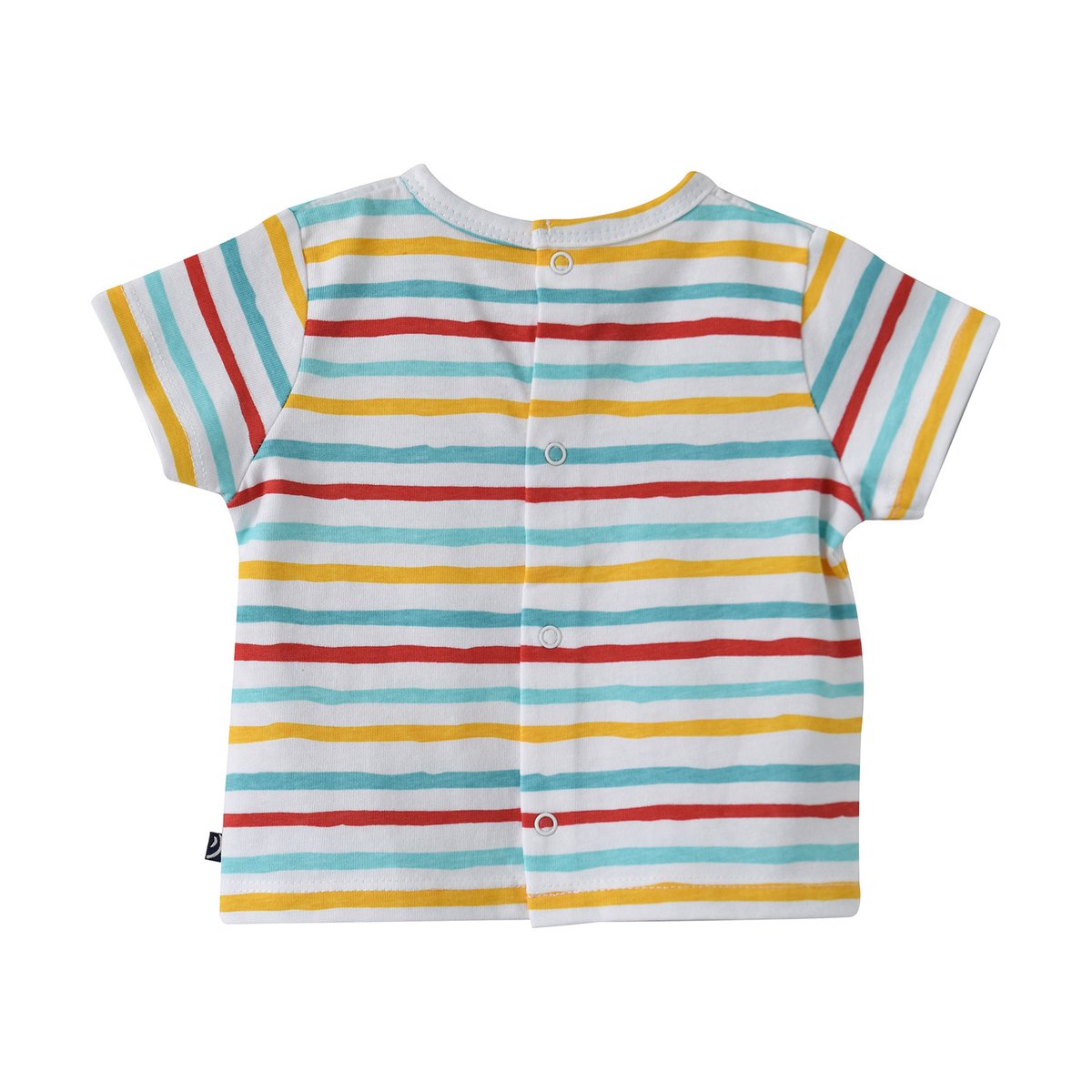 T-shirt salopette bebe ÉtÉ emigdio bleu, SUCRE D'ORGE