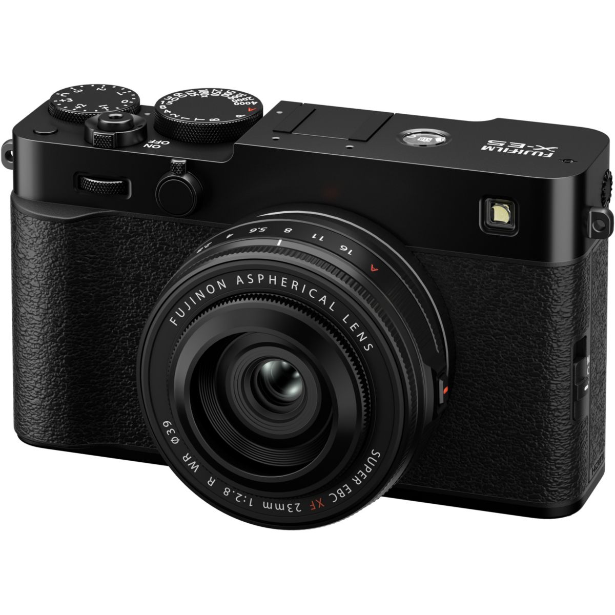 Appareil photo Hybride X-E5 Black + XF 23mm couleur unique, FUJIFILM