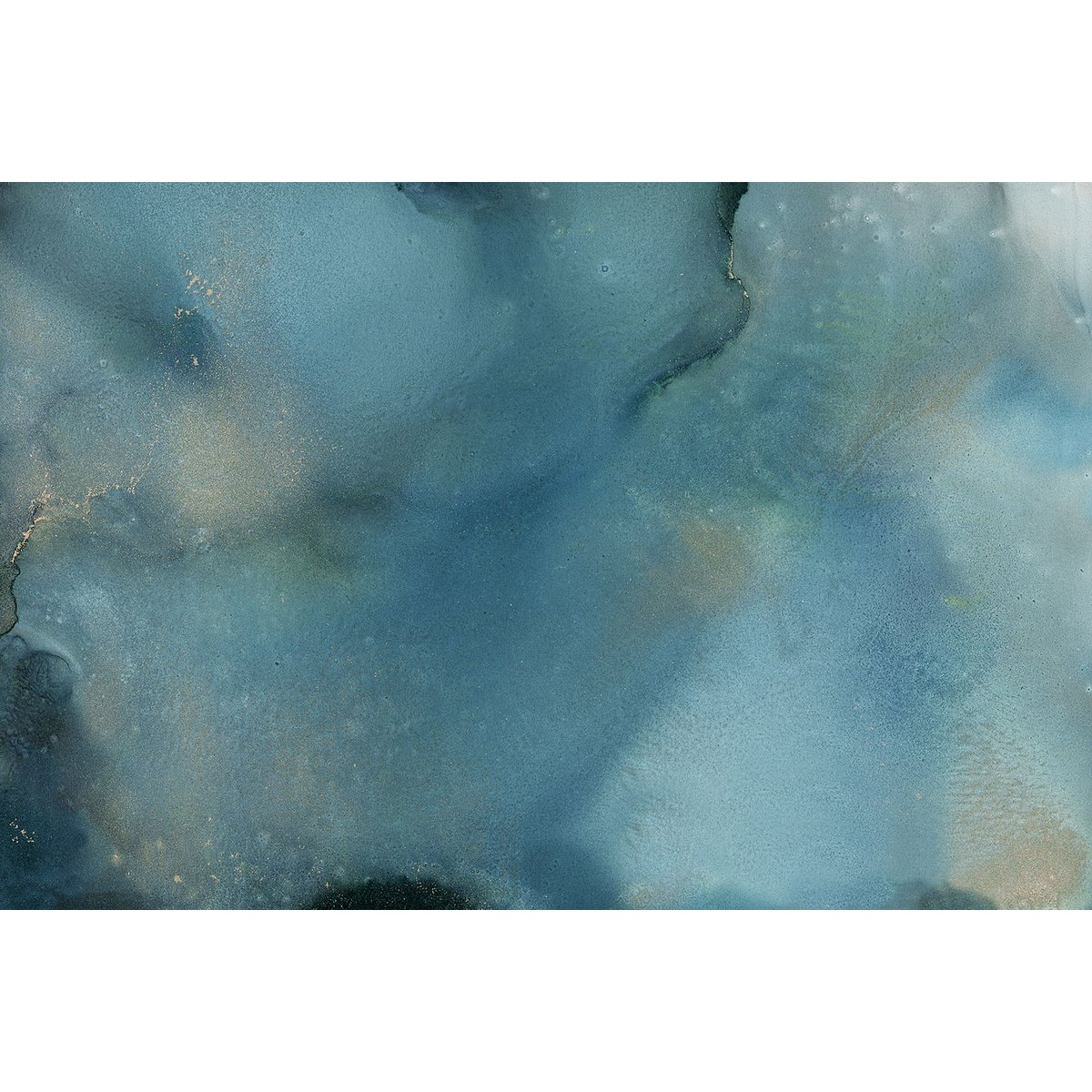 Tableau rivière dorée tableau alu dibond, HEXOA