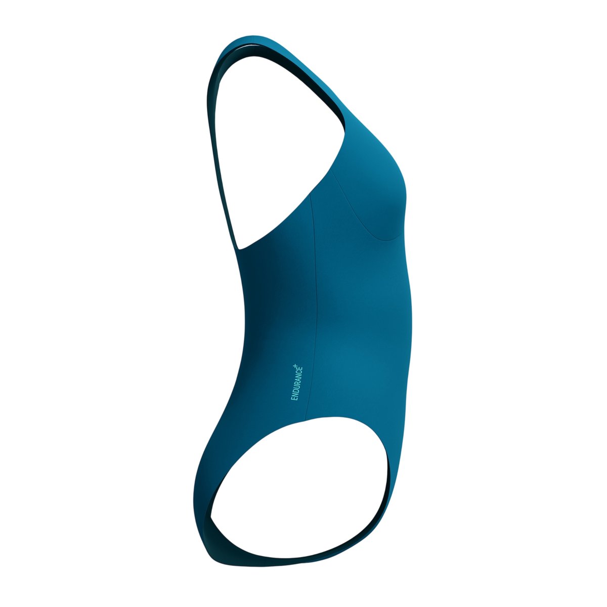 Maillot de bain 1 pièce col ras-du-cou à fermeture éclair arrière RACER vert, SPEEDO