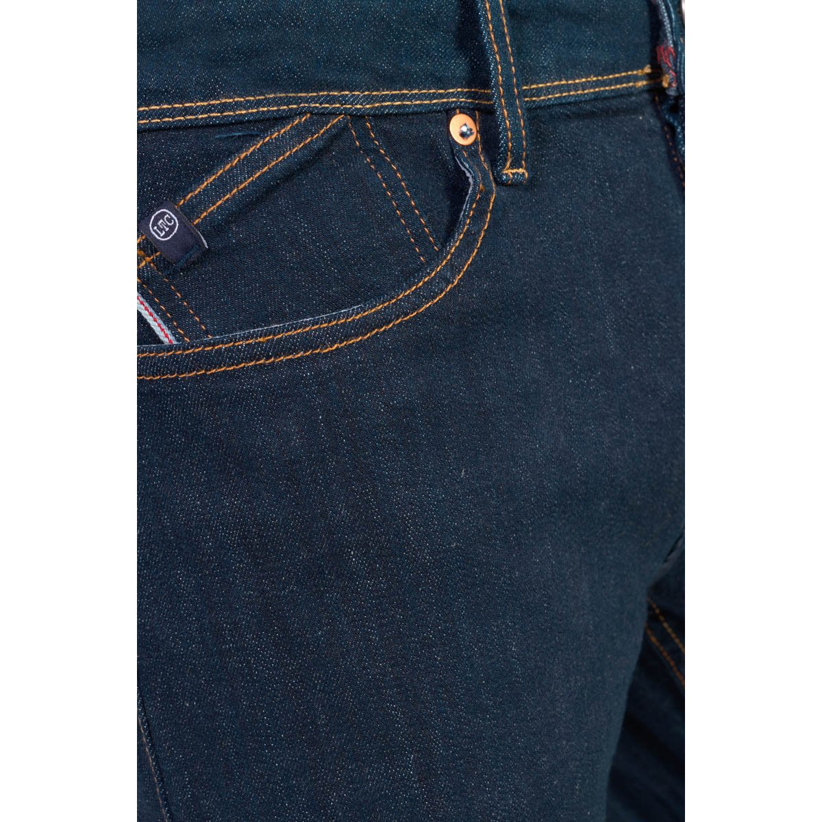 Jeans slim stretch 700/11, longueur 34 blue, LE TEMPS DES CERISES