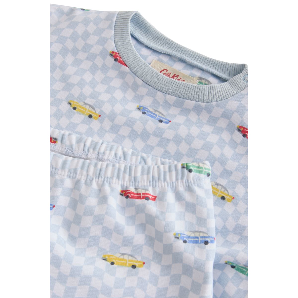 Sweat et pantalon de jogging transport en damier bleu, NEXT