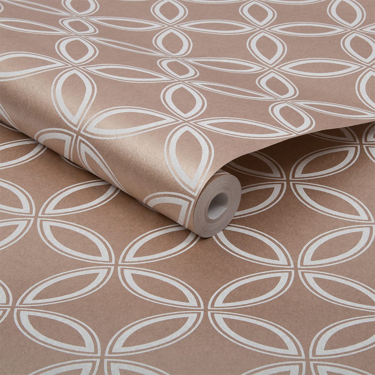 Papier peint Eternity Pink Gold or rose, GRAHAM ET BROWN