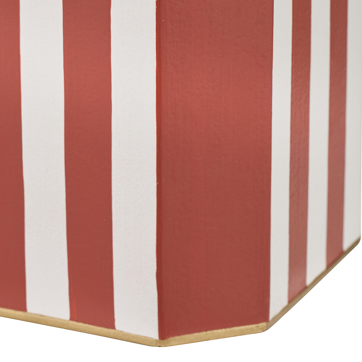 Reya Hand Painted Stripe Table Lamp Base cinnamon, ÉDITÉ