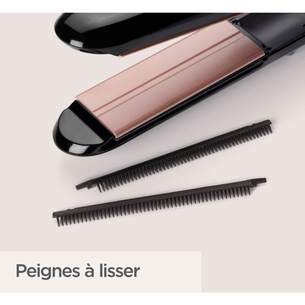 Lisseur vapeur Steam Tourmalin ST493E couleur unique, BABYLISS