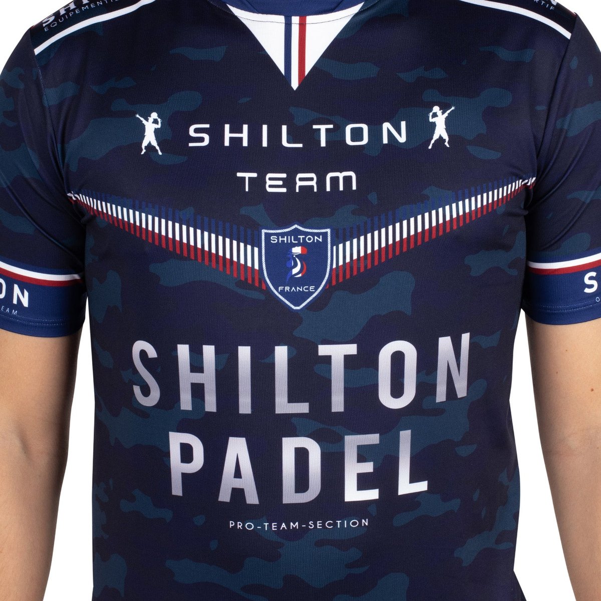 Maillot pro team padel bleu, SHILTON