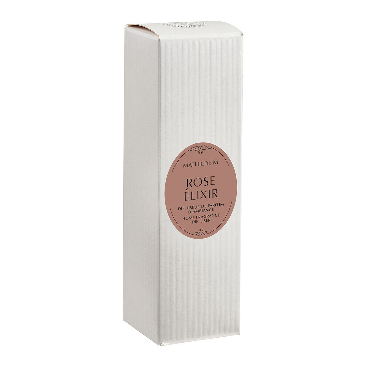 Diffuseur de parfum d'ambiance Rose Élixir transparent, MATHILDE M