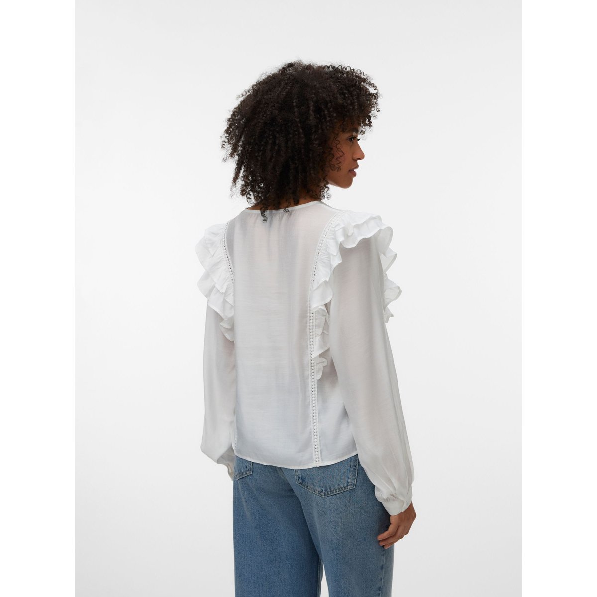 Blouse snow white, VERO MODA