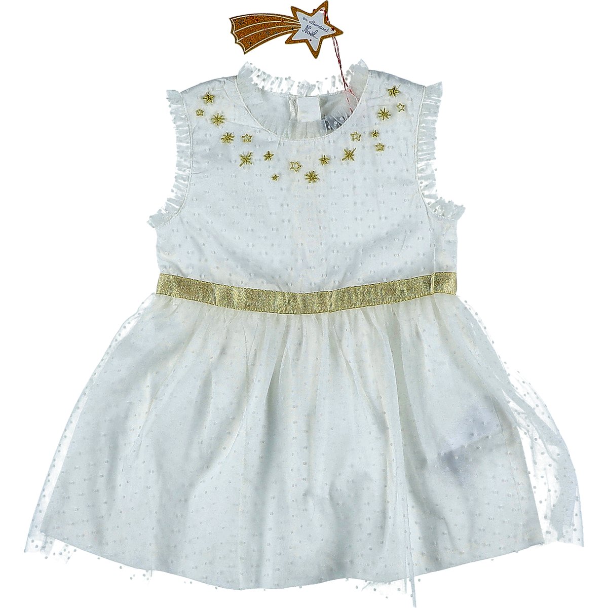 Robe - Très bon état blanc;doré, SERGENT MAJOR