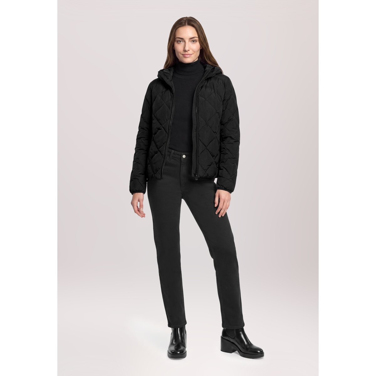 Veste outdoor à capuche noir, BETTY BARCLAY