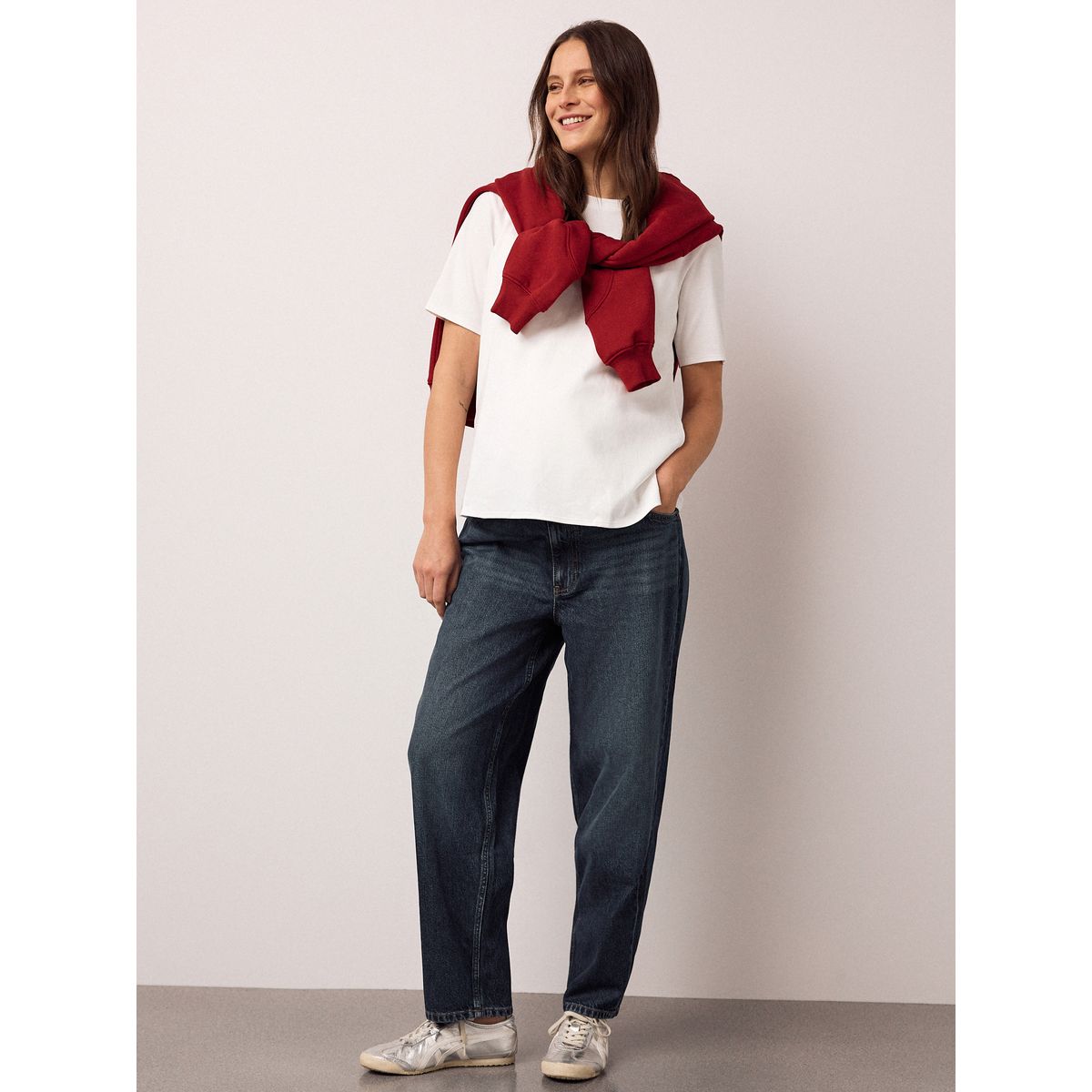 Pantalon bouffant de grossesse indigo, NEXT