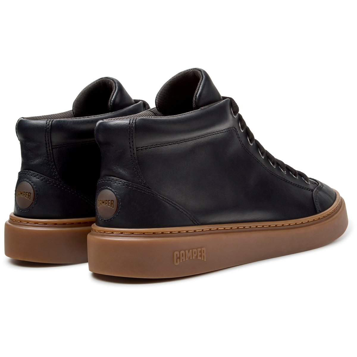 Sneaker-Bootie Peu Touring Smooth Leather noir 001, CAMPER