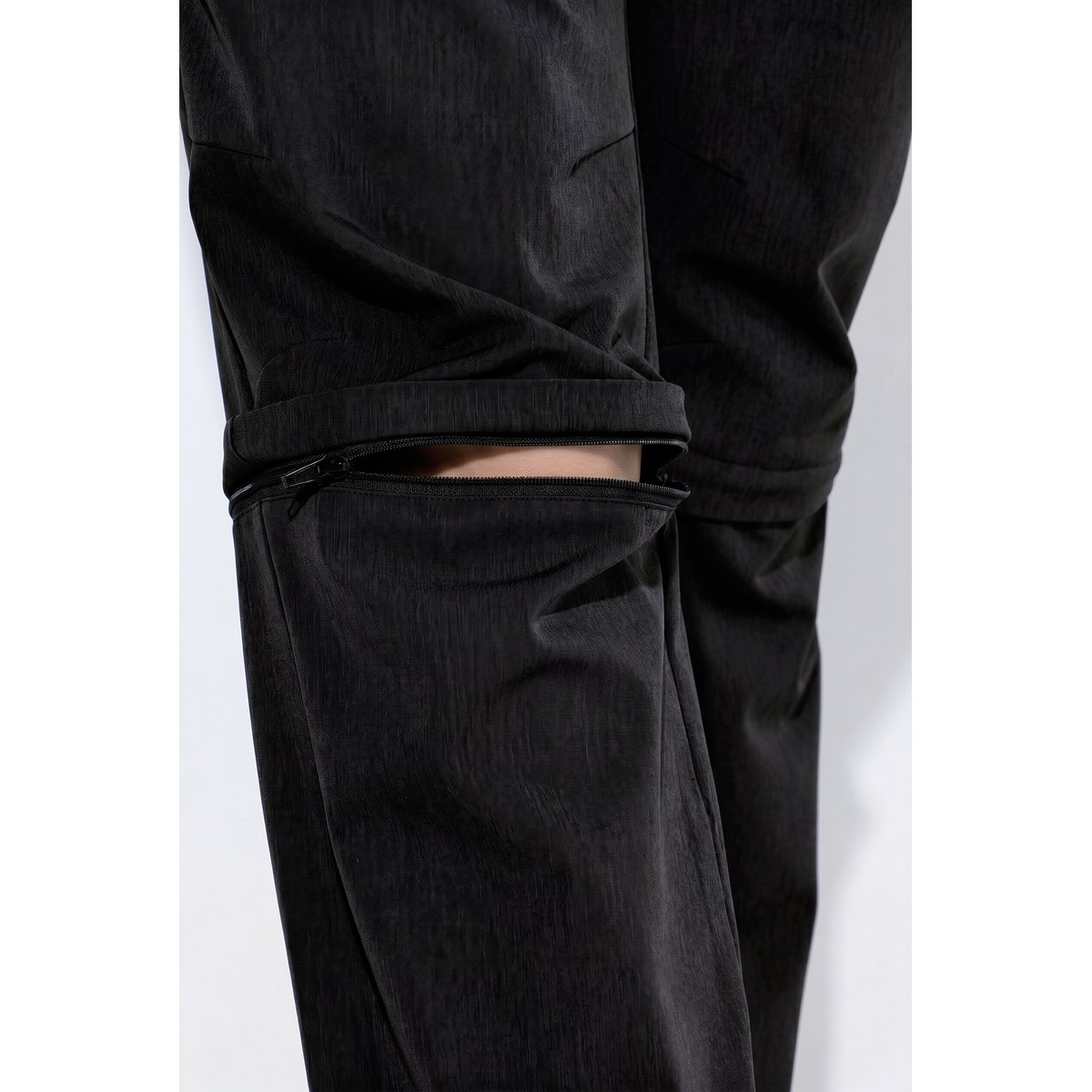 Pantalon technique, bas de jambe amovible noir, ULLA POPKEN