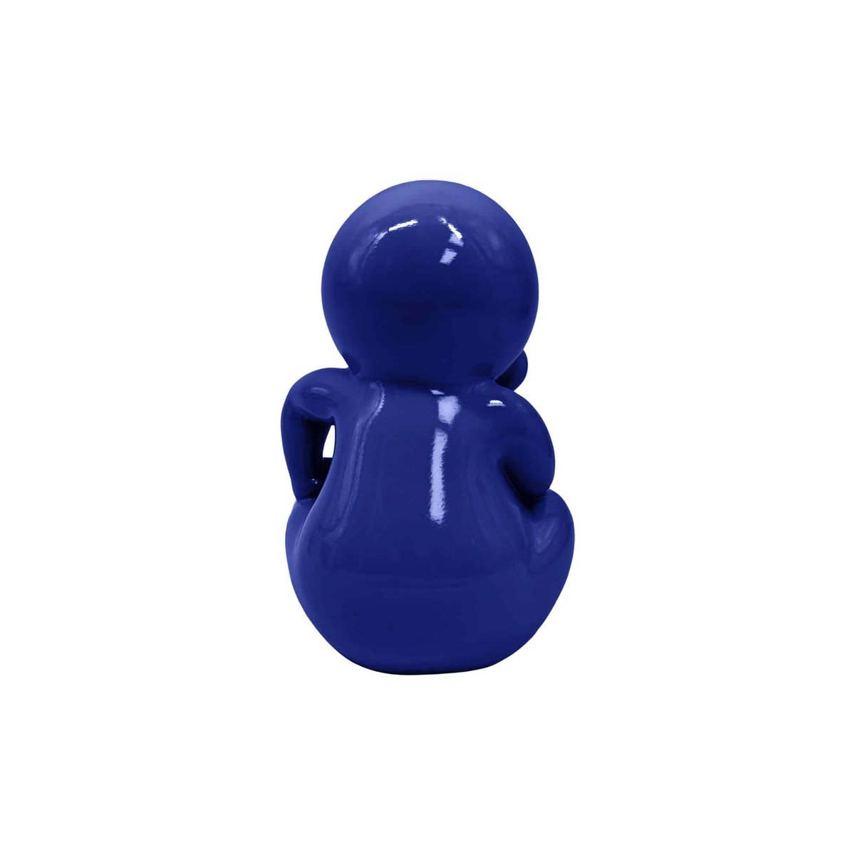 Ornement Plastique AMIGO SITTING LARGE bleu cobalt, PRESENT TIME